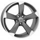 WSP Italy Audi (W567) Giasone W9 R20 PCD5x112 ET33 DIA66.6 matt gun metal polished